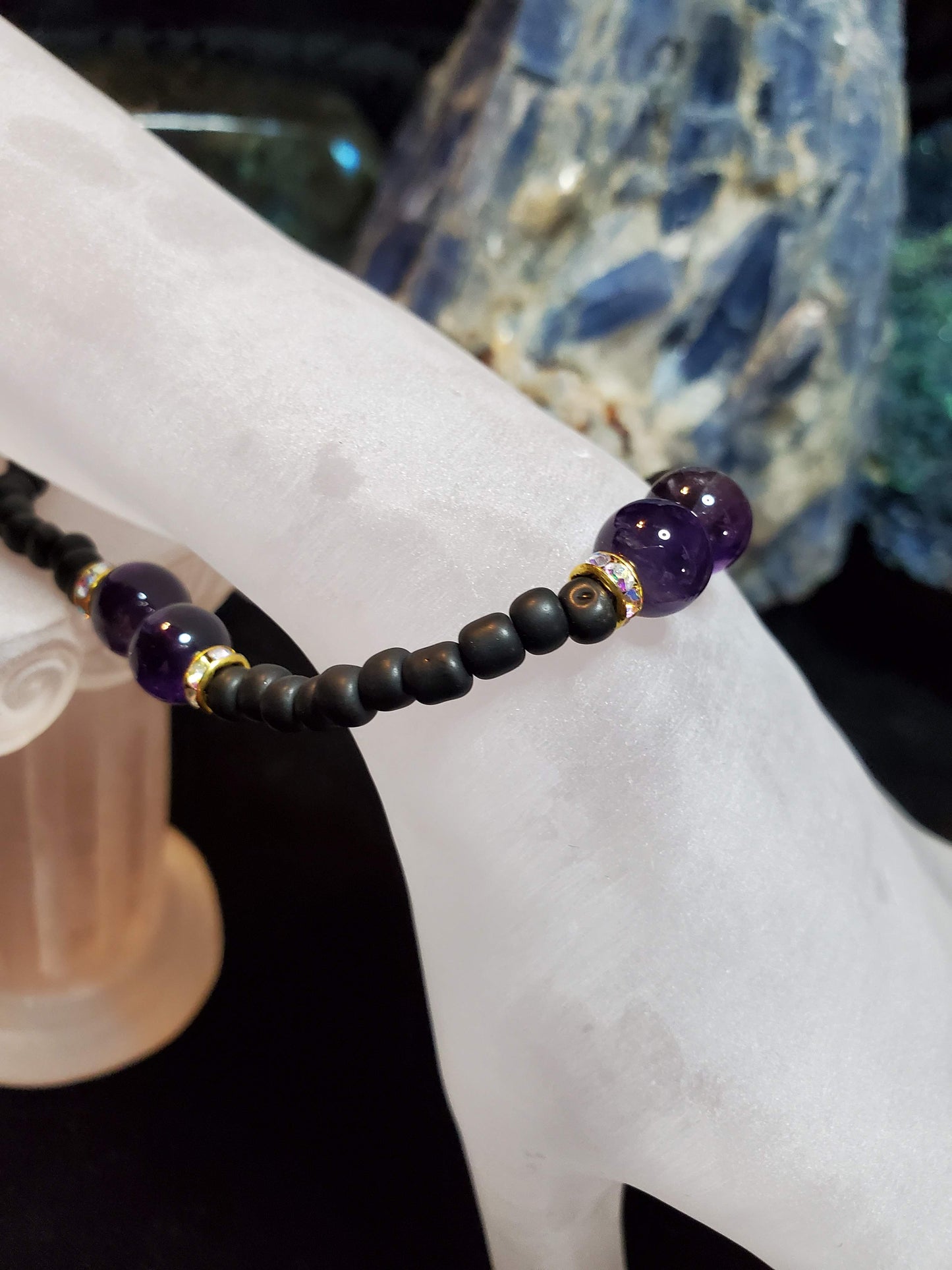 Amethyst Crystal Bracelet