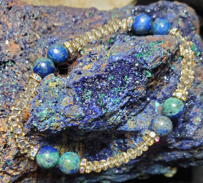 Azurite Healing Bracelet