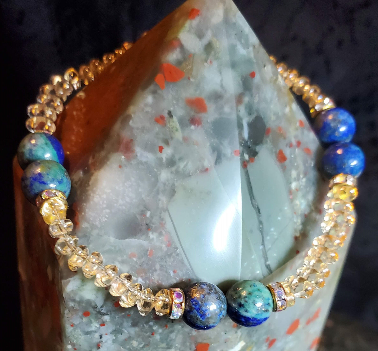 Azurite Healing Bracelet