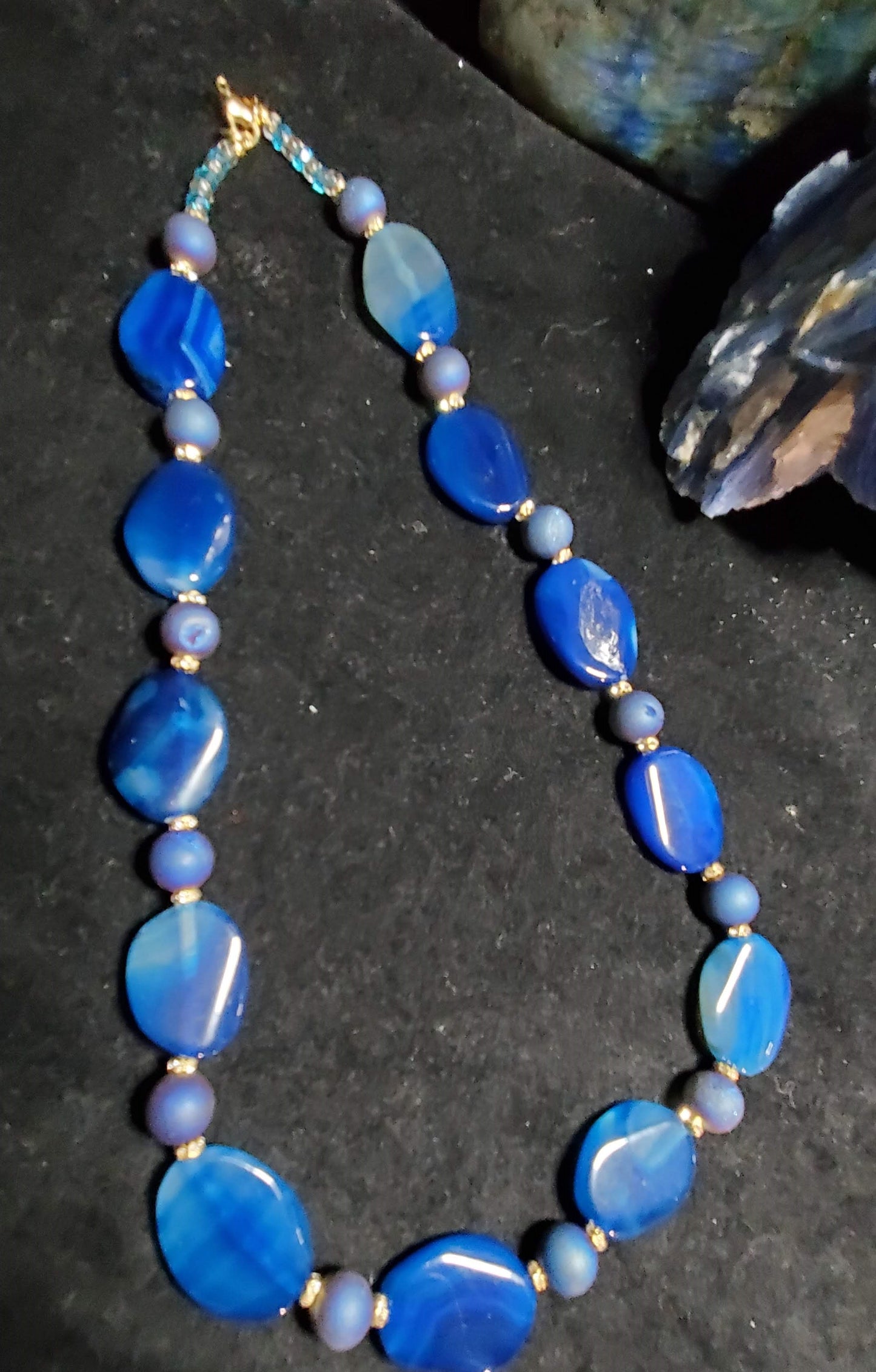 Blue Agate & Azurite