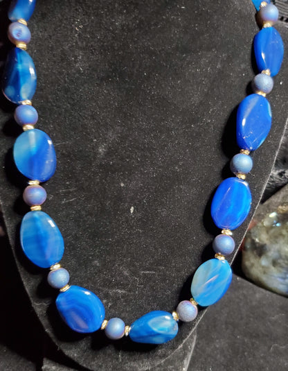 Blue Agate & Azurite